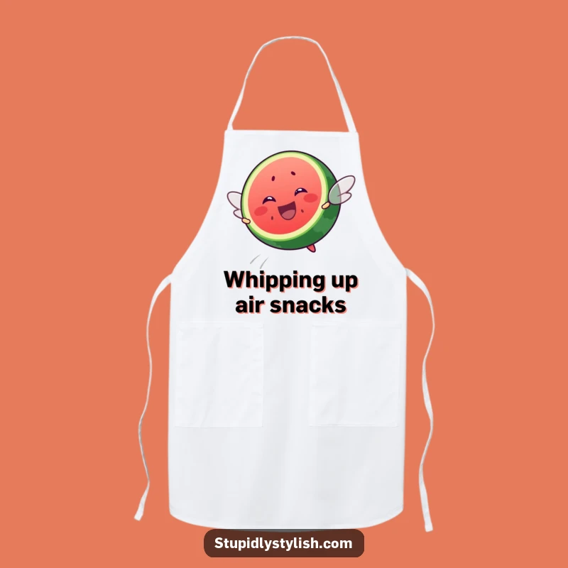 Funny Flying Watermelon Slice Apron: Cook with Joy, A Perfect Funny Gift