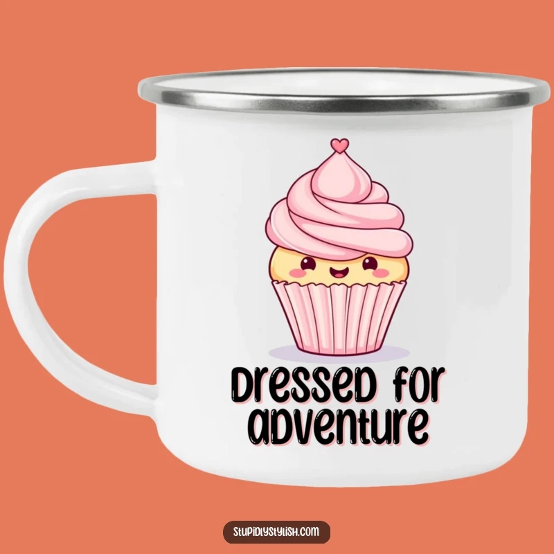 Funny Proud Cupcake Camping Mug - Your Fancy Companion for Outdoor Celebrations