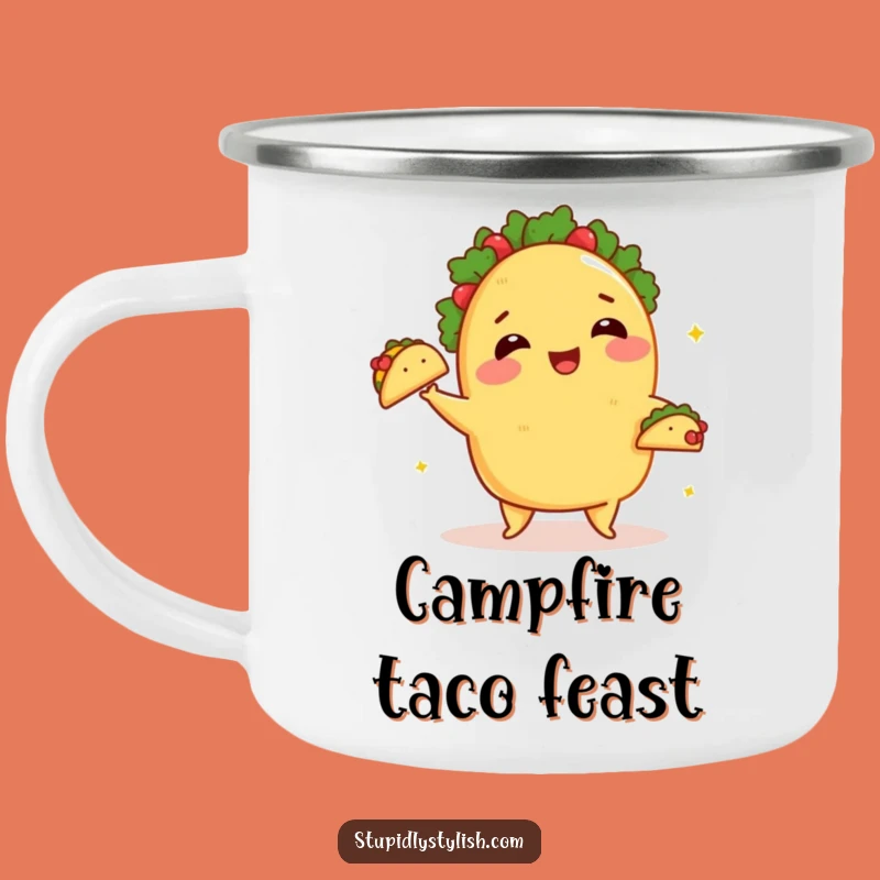Funny Juggling Taco Camping Mug: Family Adventures, A Perfect Funny Gift