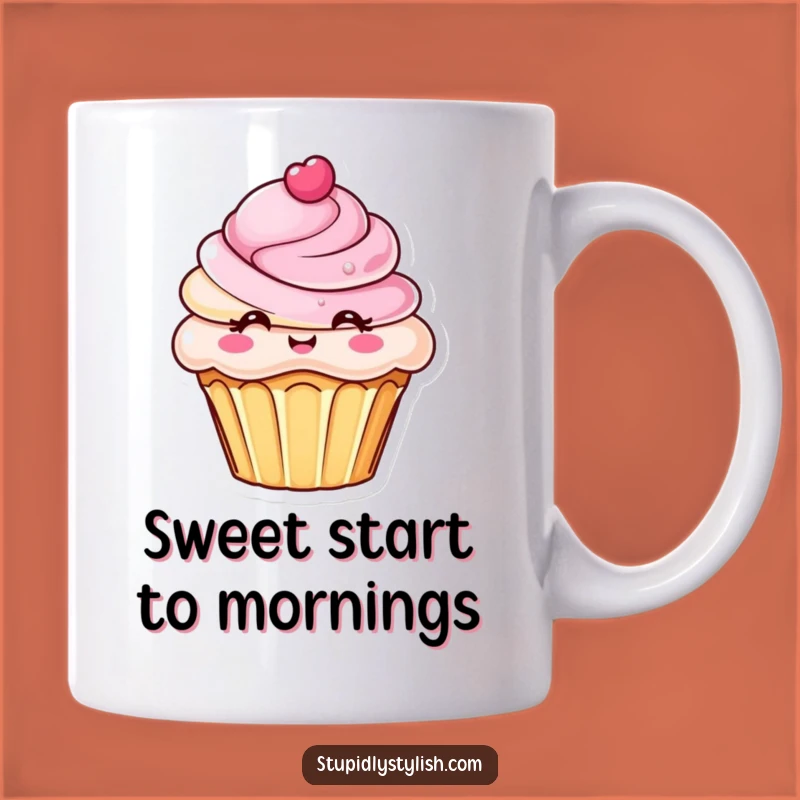 Funny Chic Cupcake Frosting Mug - Sweet & Humorous Treat Gift