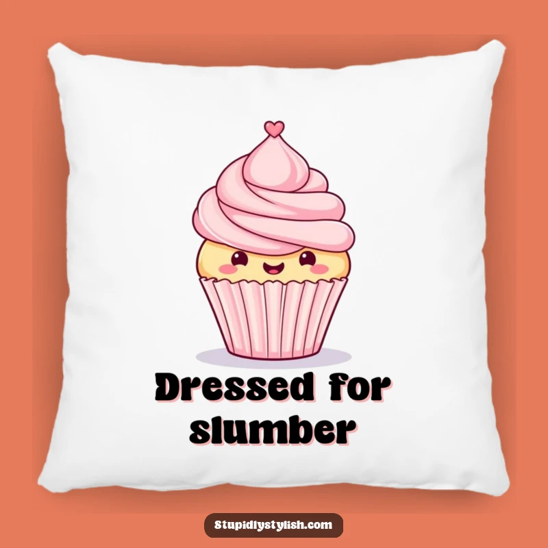 Funny Proud Cupcake Pillow - Comfy & Hilarious Decor for Sweet Spaces