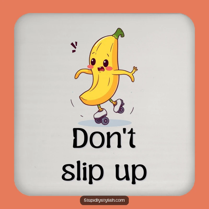 Funny Banana Roller Skate Coaster, a Small but Hilarious Accessory for Any Surface Gift