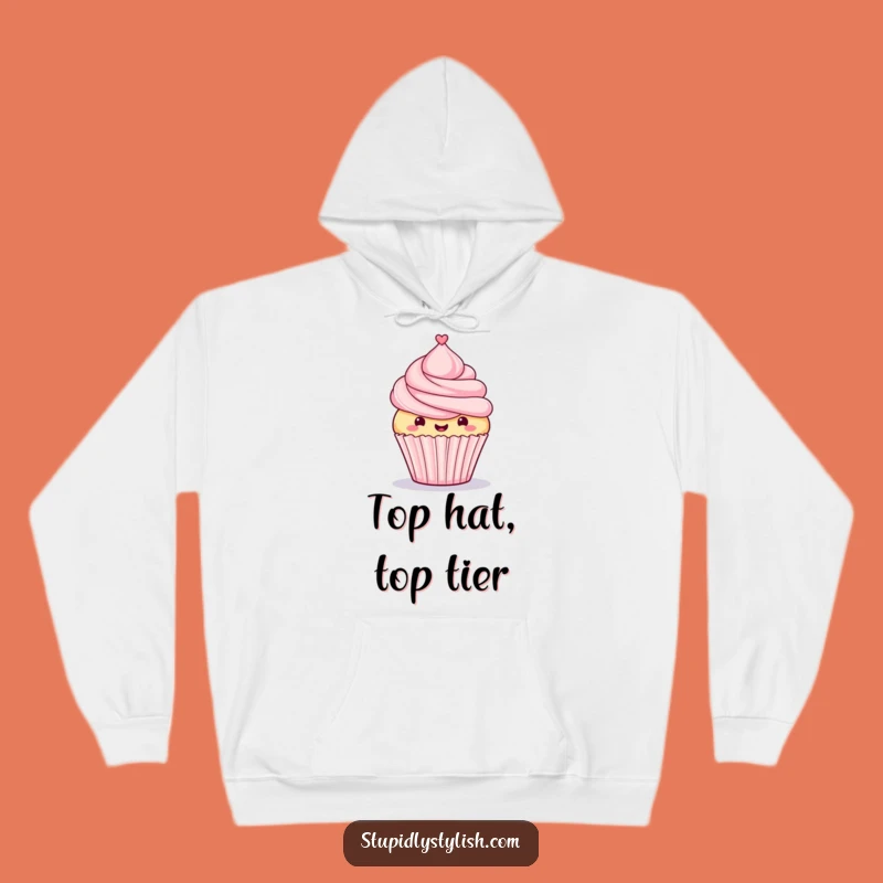 Funny Proud Cupcake Hoodie - Cozy & Hilarious Apparel for Fancy Treat Fans