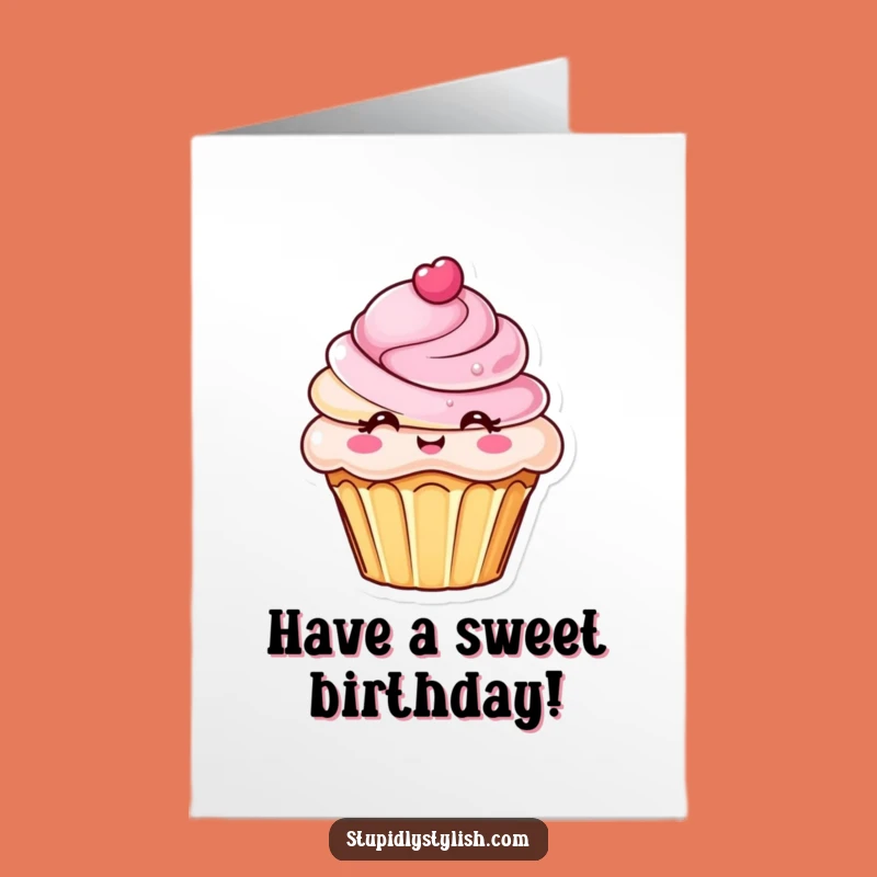 Fun Free Printable Birthday Card: Cupcake Frosting - Sweet Downloadable Celebration!