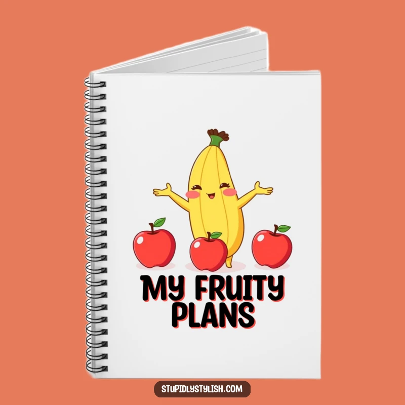 Funny Banana Juggling Notebook: Jot Down Notes with Fruity Charm