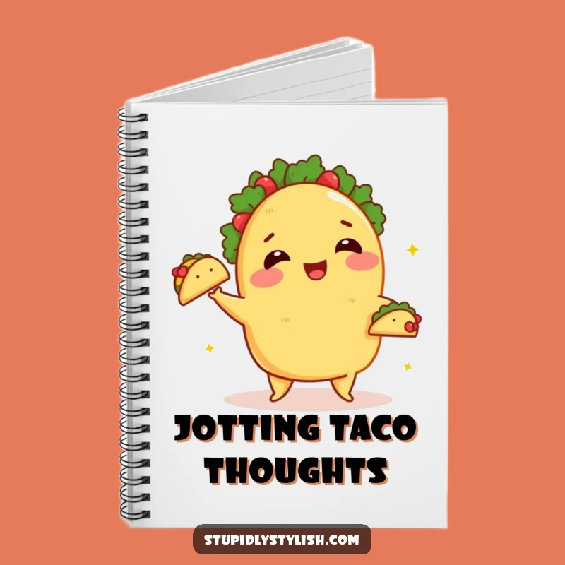 Funny Juggling Taco Notebook: Jot Down Parent Life, An Ideal Funny Gift!