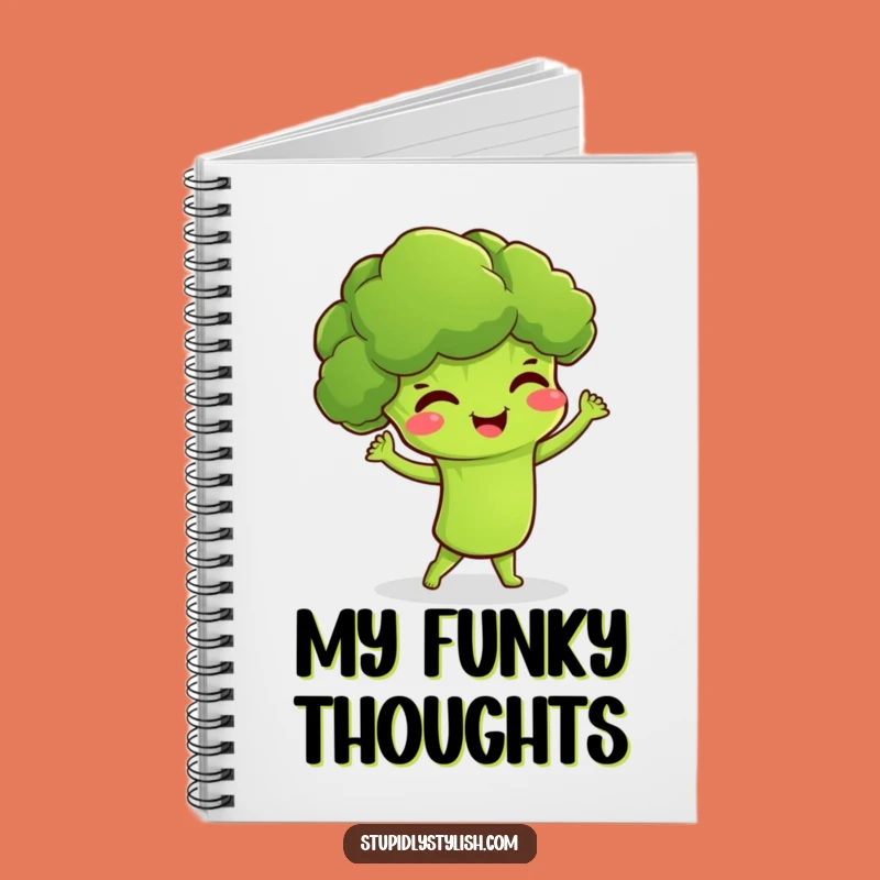 Funny Broccoli Dance Notebook A Journal For Silly Ideas Funny Gift