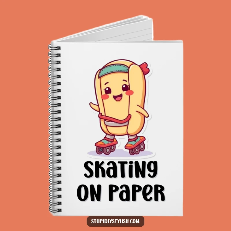 Funny Skating Hot Dog Notebook: Jot Down Your Moves, An Ideal Funny Gift!