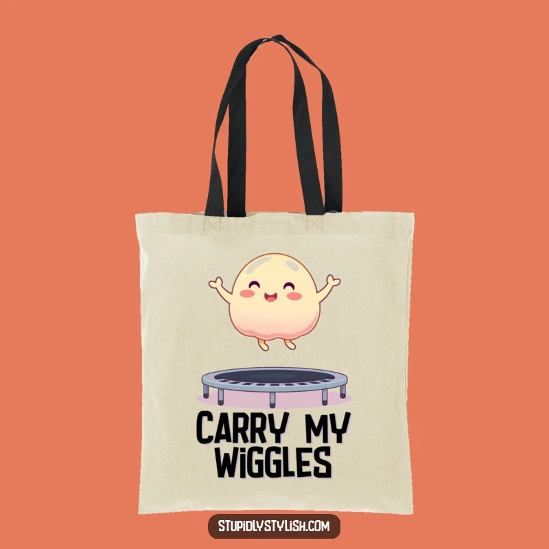 Funny Jelly Blob Tote Bag: Carry Your Fun with this Hilarious Bouncing Blob Accessory